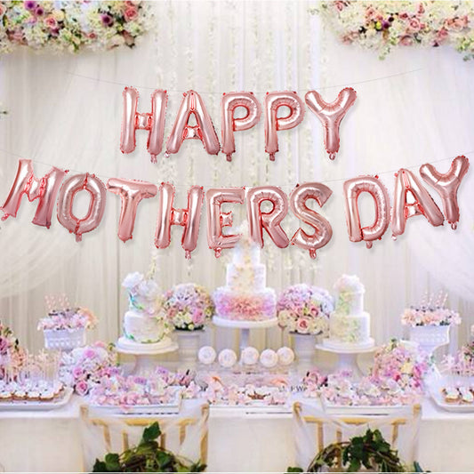 Mother's Day Decorative Aluminum Film Balloons
