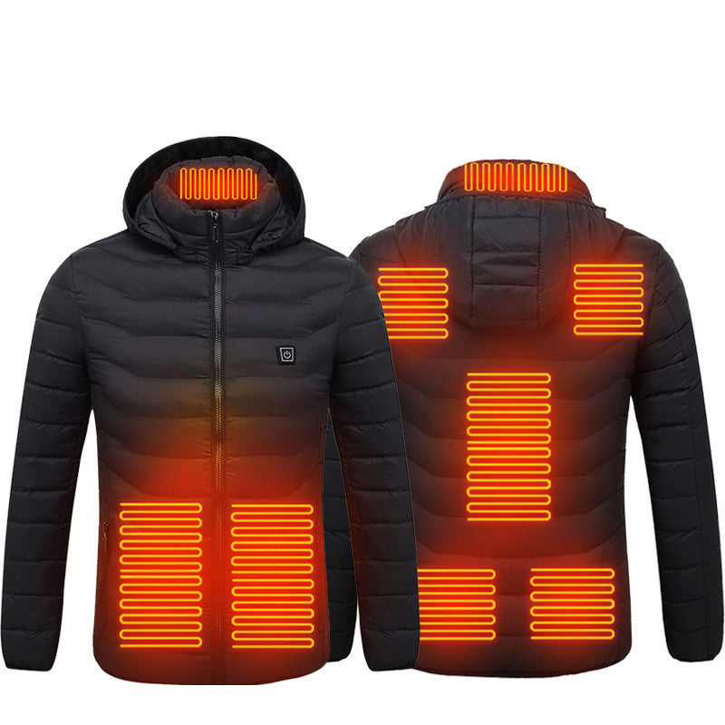 New Heated Jacket Coat USB Electric Jacket Cotton Heater Thermal Clothing Heating Vest