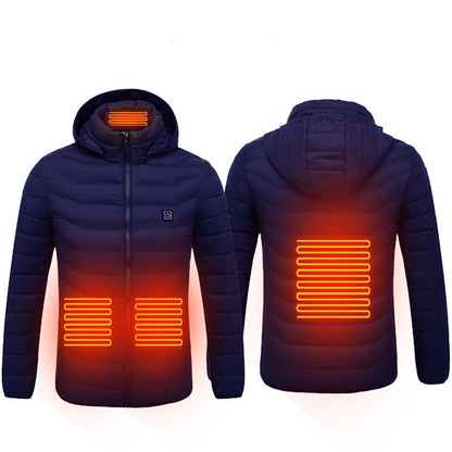 New Heated Jacket Coat USB Electric Jacket Cotton Heater Thermal Clothing Heating Vest